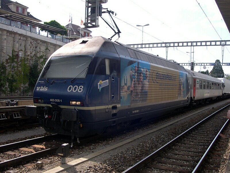 Bernese Oberland 2007 - The two Re 485, which have