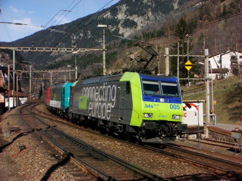 Nun versteckt sich die bls cargo nicht mehr hinter dem