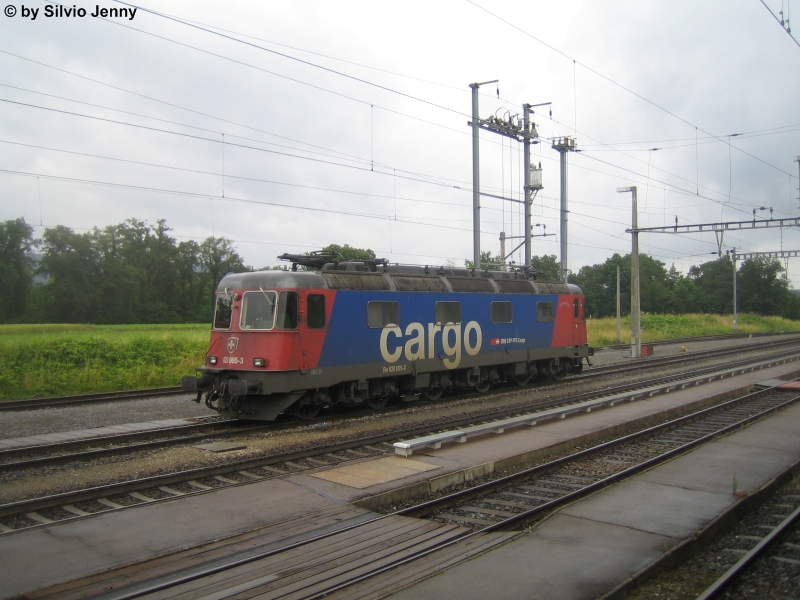 Re 620065-3 "brick bridge on 6/23/2009 Zweidlen parked at the