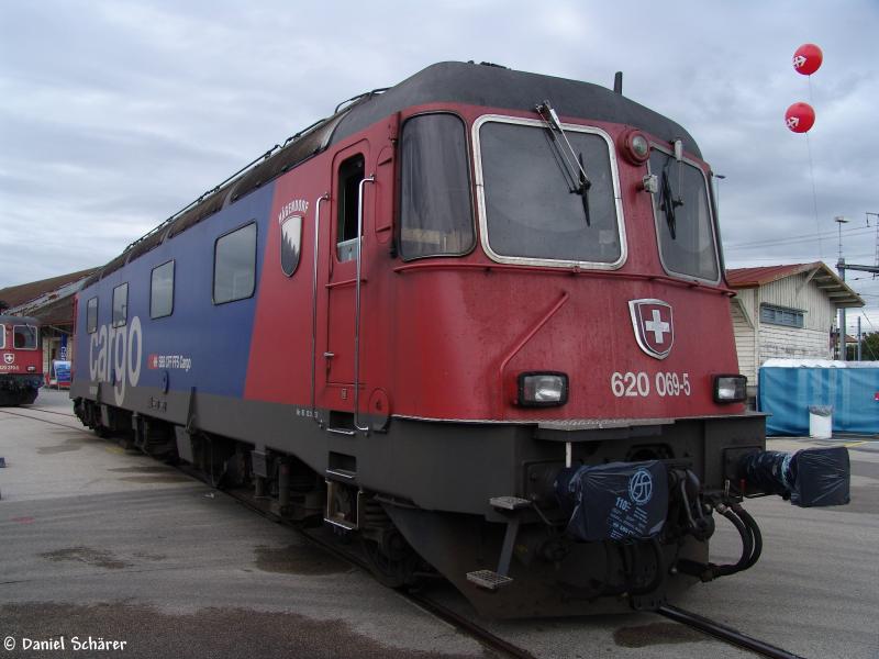 Re 620 069 H�GENDORF am Tag der offenen T�r (11.9.05)
