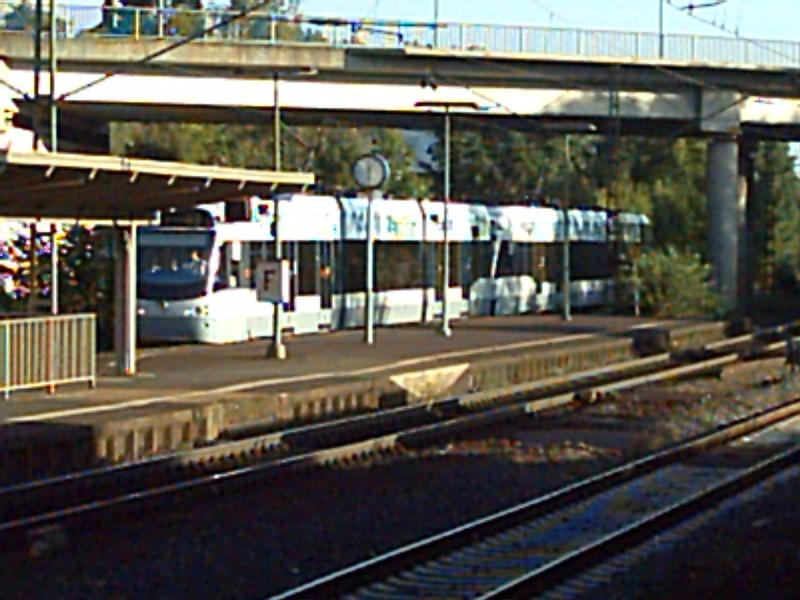 Regiotram on the way to the terminus Hofgeismar-Hümme. Previously but