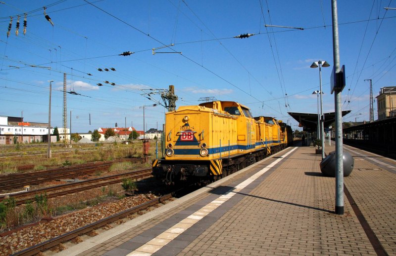 203 312 und eine weitere BR 203 ziehen am 26.09.09