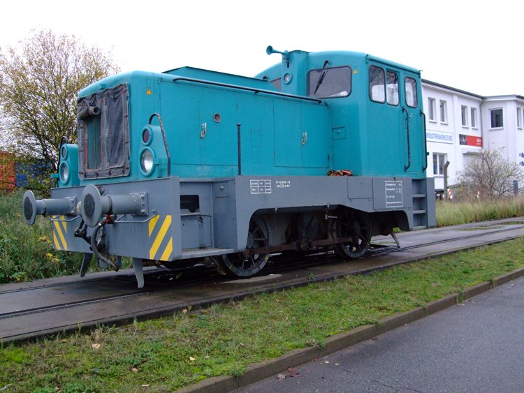 V22 der Firma RFH(Rostocker Fracht und Fischereihafen)GmbH abgestellt im Rostocker