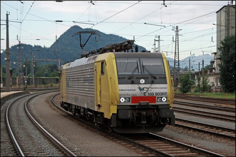 Die Im Eigentum von Rail Traction Company befindliche E189 903RT