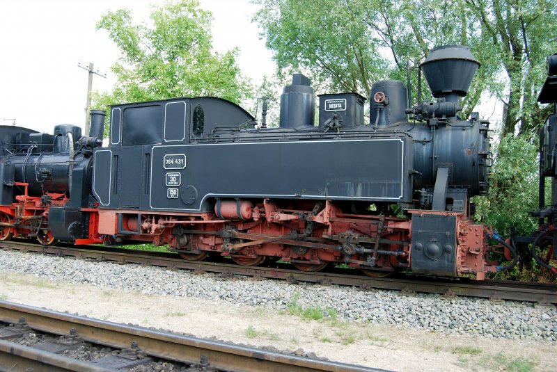 Dieser rum�nische D-Kuppler kann in Putbus bewundert werden, 06.07.08 