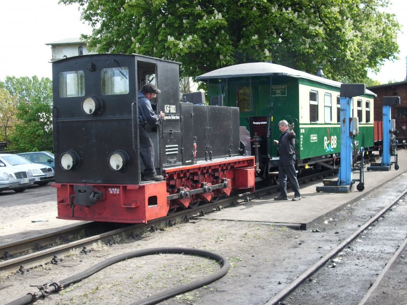 K�f 6003 holte m 14.Mai 2009 einen mit dem neuen