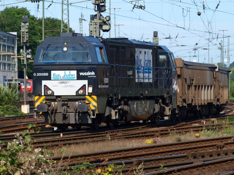 V 201 Rurtalbahn at the station Aachen West on the