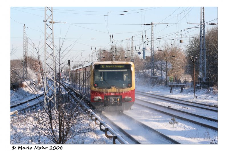 BR 481 on the S3 Ostbahnhof to Friedrichshagen (automatically translated,