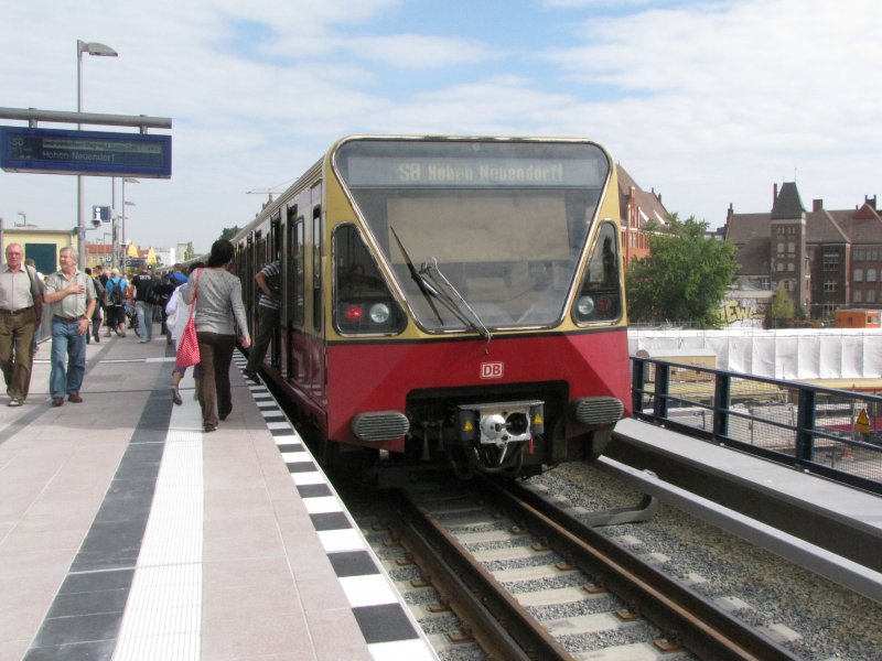 Es gibt auch positive Berichte zur Berliner S-Bahn.Der Umbau in