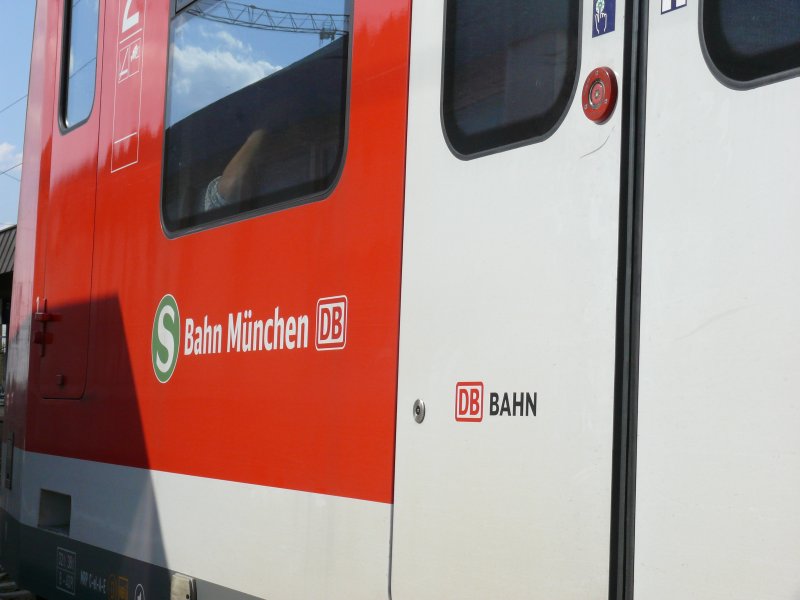 Impression von der S-Bahn M�nchen, 7.4.2009 