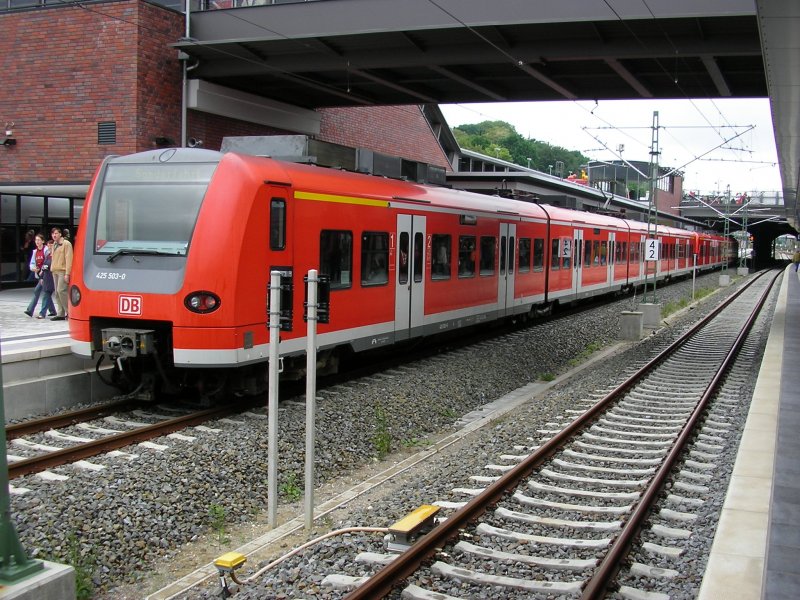 ET 425 in Berlin Gesundbrunnen the opening of the Berlin