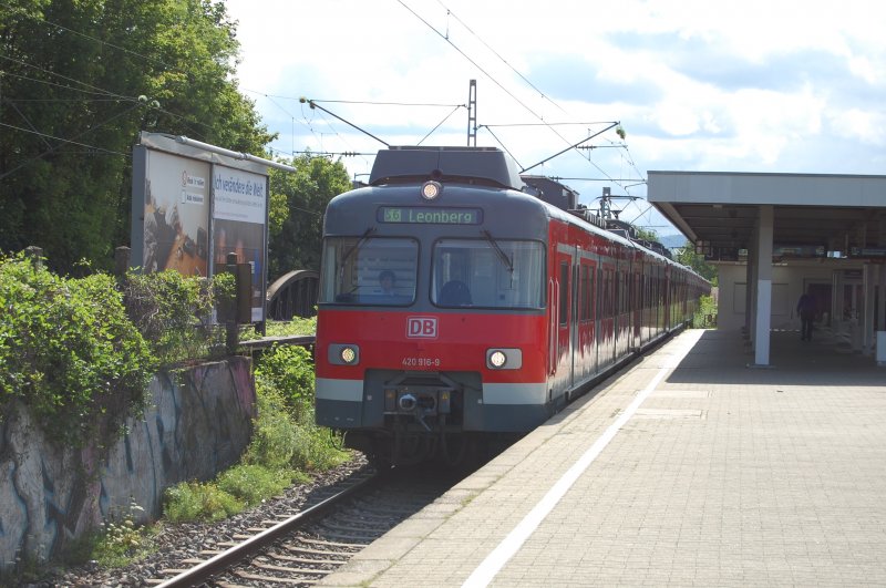 Seldom seen, based in the 420plus Plochingen multiple units of