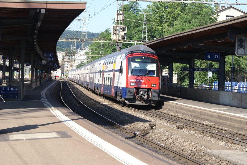 RABe 514032-2 and 514040-5 are RABe on 06.29.2008 in Zurich