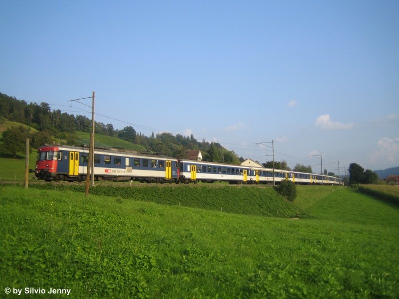 RBe 540 034-6 am 19.9.08 als S11 ausgangs Winterthur mit