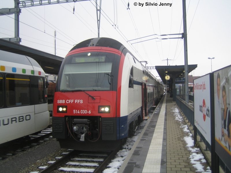 S-Bahn Zurich in deep Thurgau. For over a year, travels