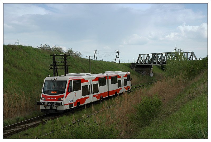 F�r Stefan noch einmal die Br�cke wo die Strecke Wolsztyn-Poznan