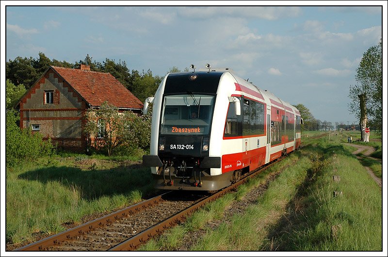 SA 132-014 added on 05/03/2008 from Leszno to Zbaszynek about