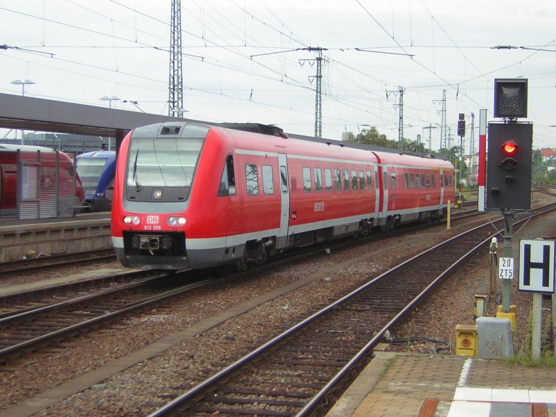 This picture was taken on the Saarbrücken main station. On