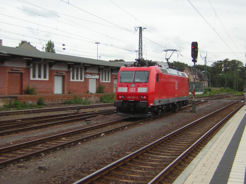 The locomotive was taken in Saarbrücken-Brebach. (automatically translated, Powered by