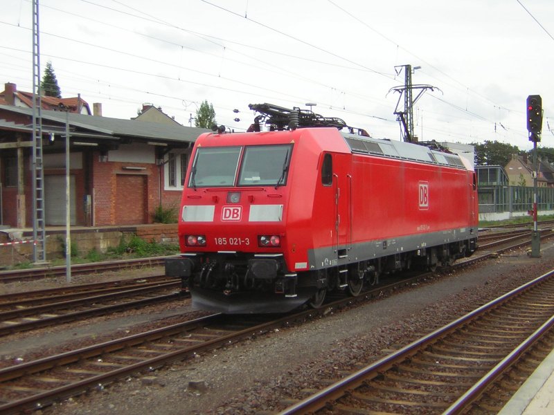 Eine Lok in Brebach auf dem Bahnhof. Ich finde das