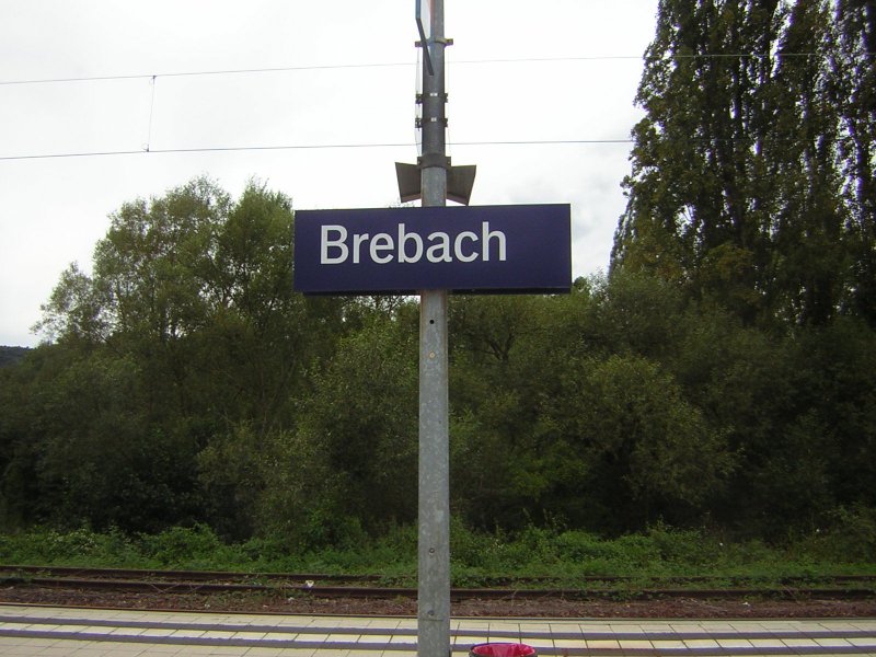 This photo was taken on 03.09.2009 at the station Brebach.