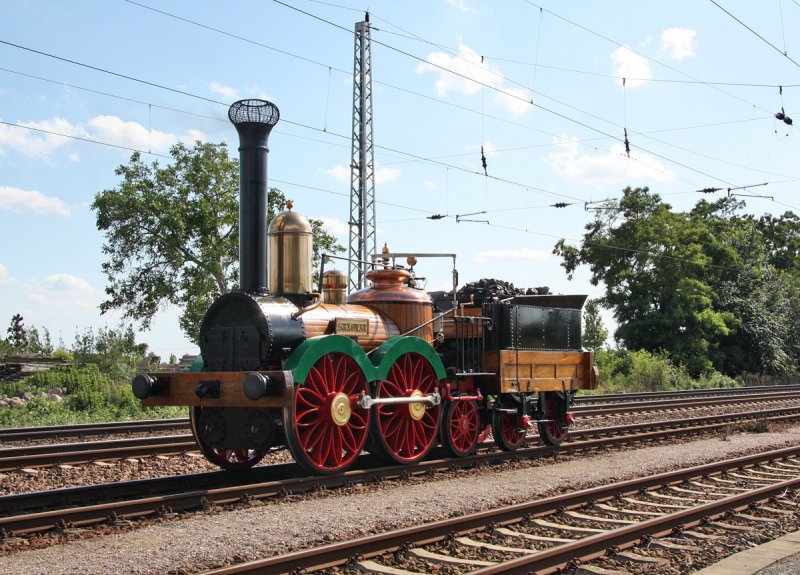 Eine aktuelle Aufnahme der Saxonia, die nach einer Revision 2008