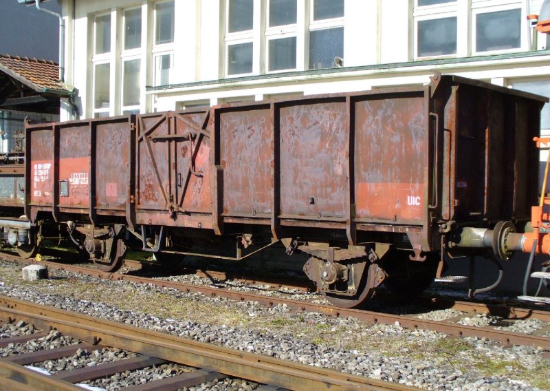 SBB - Gterwagen Typ  E 21 85 505 1 251-8 .. Foto vom 02.02.2007