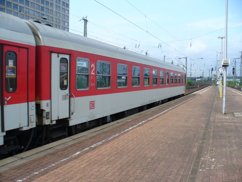 Sitzwagen mit Abstellpl�tze f�r Fahrr�der von DB NachtZug als NZ