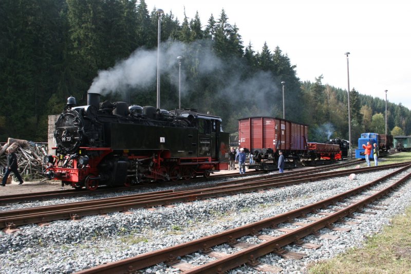 Am 03.und 04.10.09 fand das 3.WCd Schmalspurfestival auf der Museumsbahn