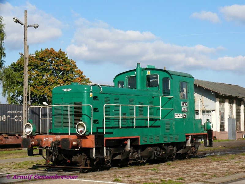 The SM30-140 PKP presented here in excellent condition. The locomotive