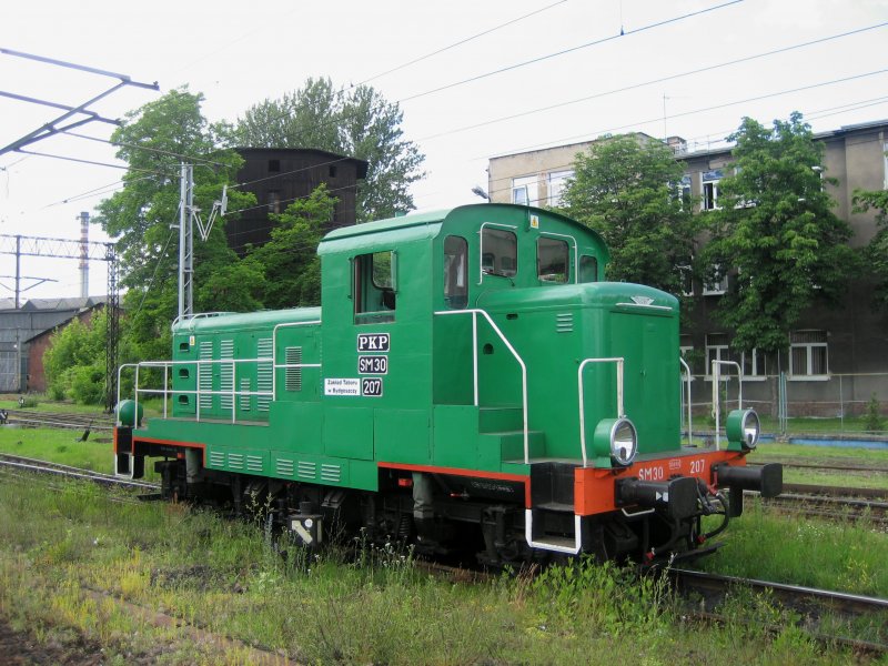 SM30-207 am 15.06.2009 in Bydgoszcz.  