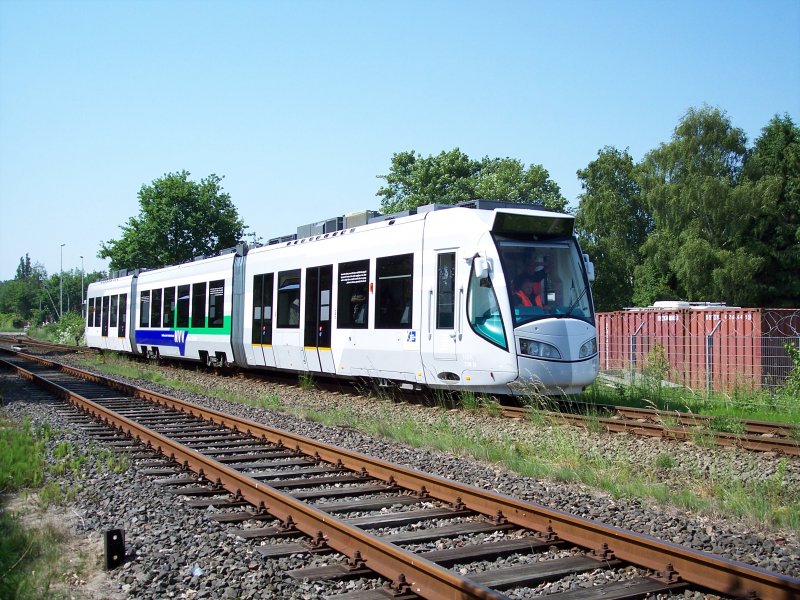 Regio Citadis to test drive in Kiel 07.06.2007 (automatically translated,
