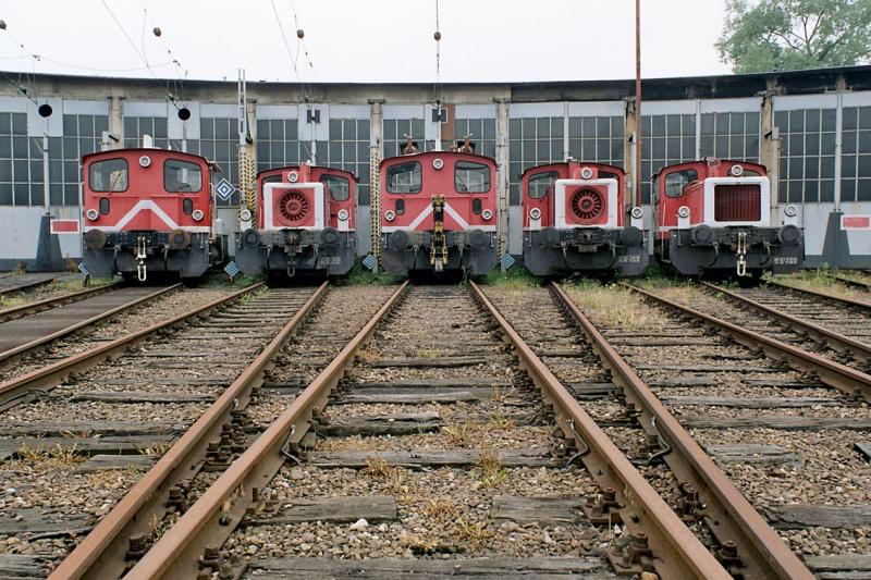 Kleindiesellokparade on the site of freight station Bremen-industrial port in