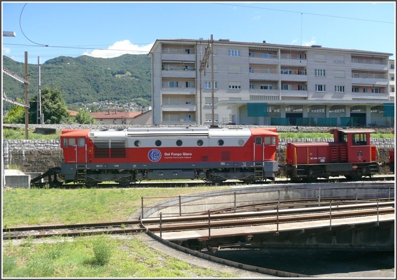 Auch hier in Chiasso gibts Taucherbrillen. Diese Lok D752-509 DG