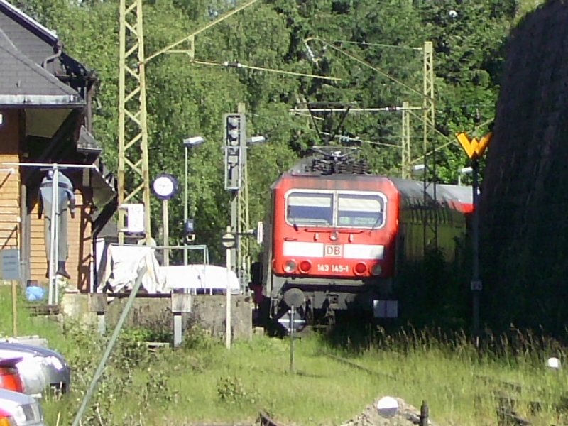 RB von und nach Freiburg steht in Seebrugg 