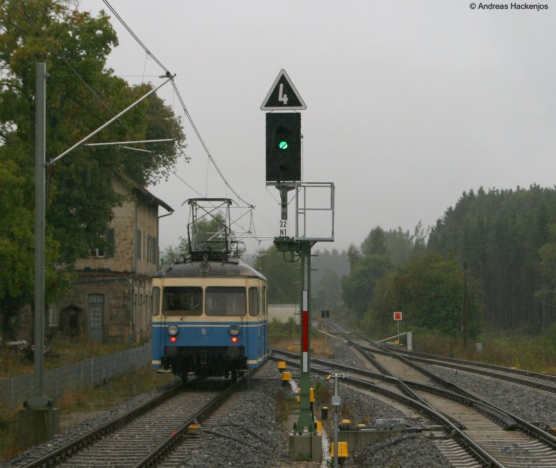 Jubil�um 5 Jahre Ringzug: Der T5 der trossinger Bahn Trossingen