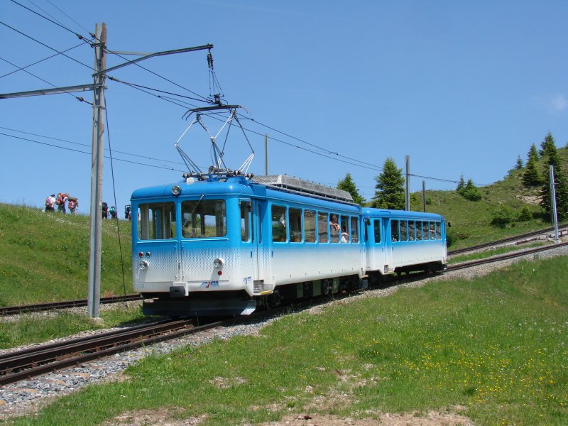 RB Rigi Bahnen ex- Arth-Rigi-Bahn - BDhe 2/4 13, Rigi-Staffel