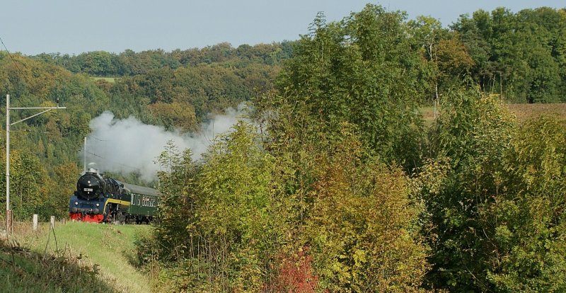 The steam train is coming - and with surprisingly a