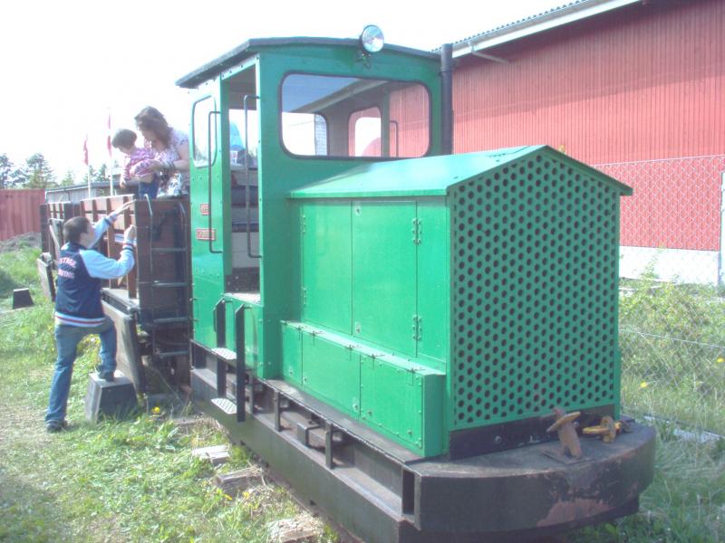 Ehem. MS15 "Kline", a 700 mm diesel locomotive built by