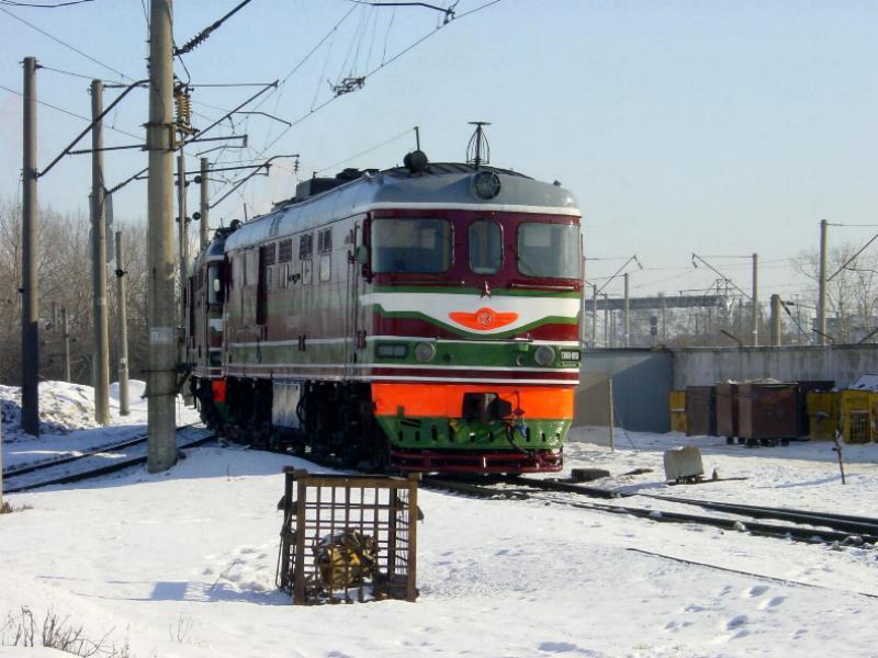 Category: Belarus Description: Train station in Minsk in February 2006