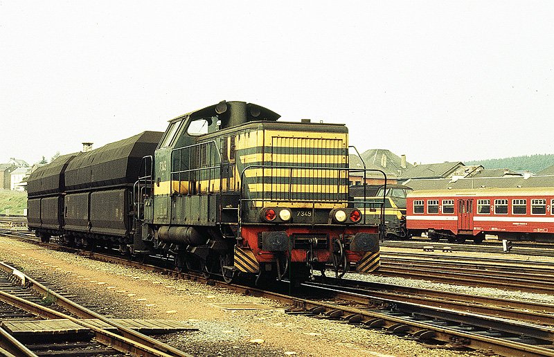 7349 rangiert in Gouvy. 10-1991  