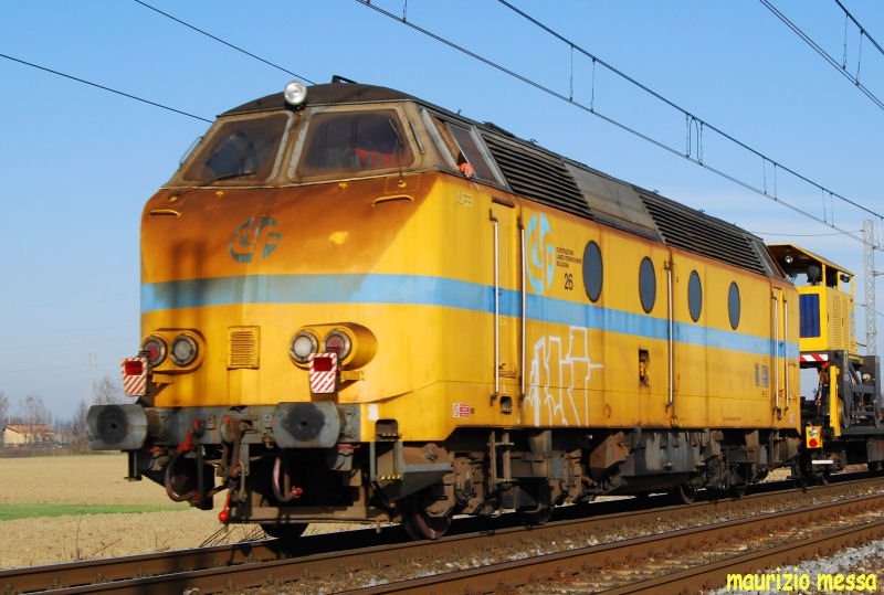 CLF (Costruzioni Linee Ferroviarie) 26 (formerly NMBS / SNCB 7504)