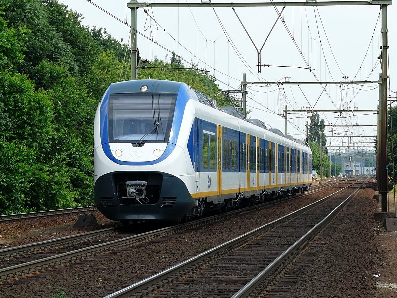 Diese BR 2600 ist auf Testfahrt in Blerick unterwegs. Das