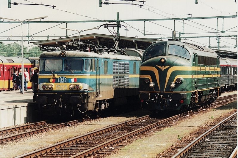 Letzte fahrt Eurocity mit Inox Wagen Amsterdam CS - Paris