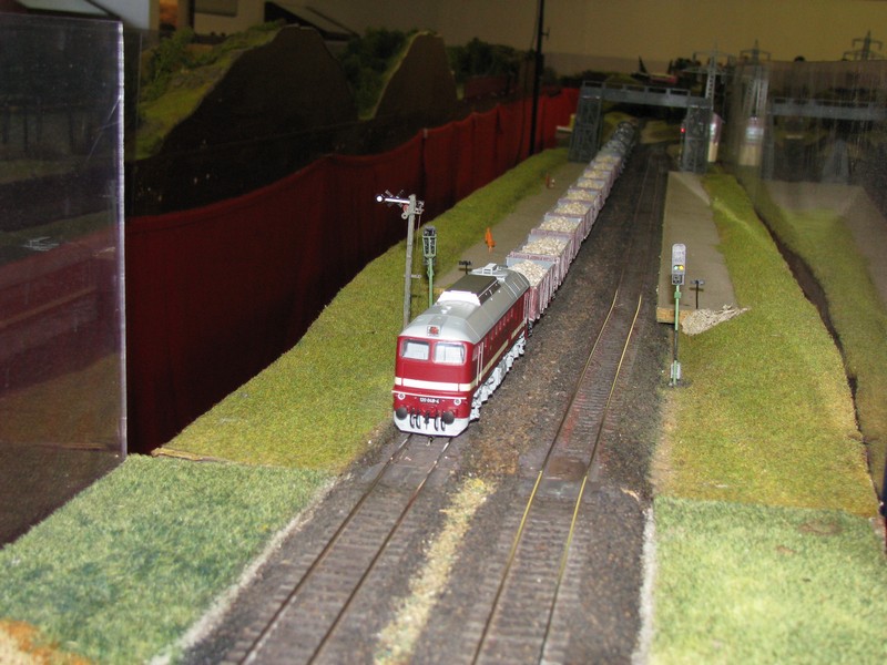 Szene von der Modellbahn-Anlage des Karow-L�bzer-Modellbahnclub e.V. (www.modellbahnclub-karow.de, Plau am