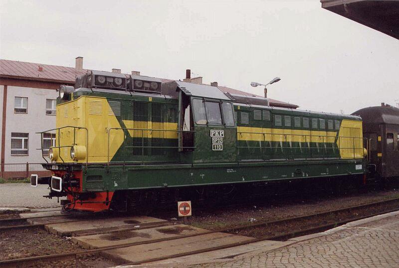 SP32 110 im Jahre 1995 in Kostrzyn (K�strin) 