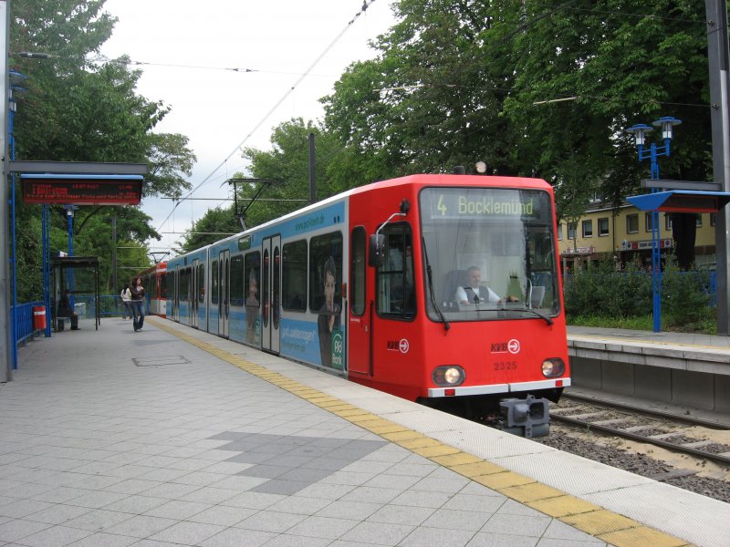 A rarity on the line 4: 2325 TW occurred to