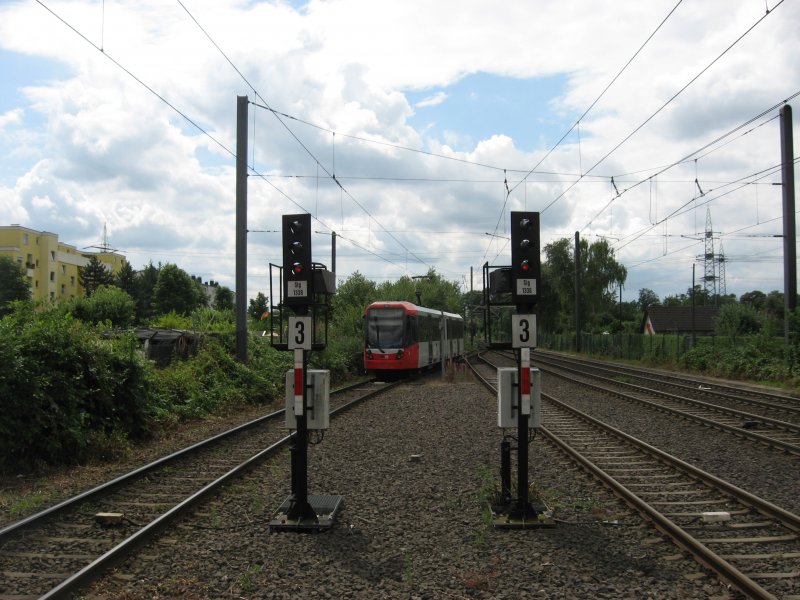 Line 13 on Jul 19, 2009 at the exit from