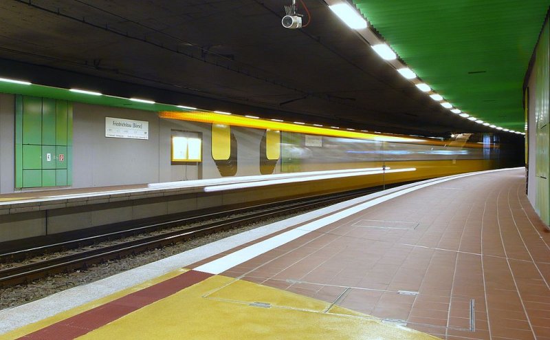 Bei einem Ausflug nach Stuttgart musste ich auch die UBahn