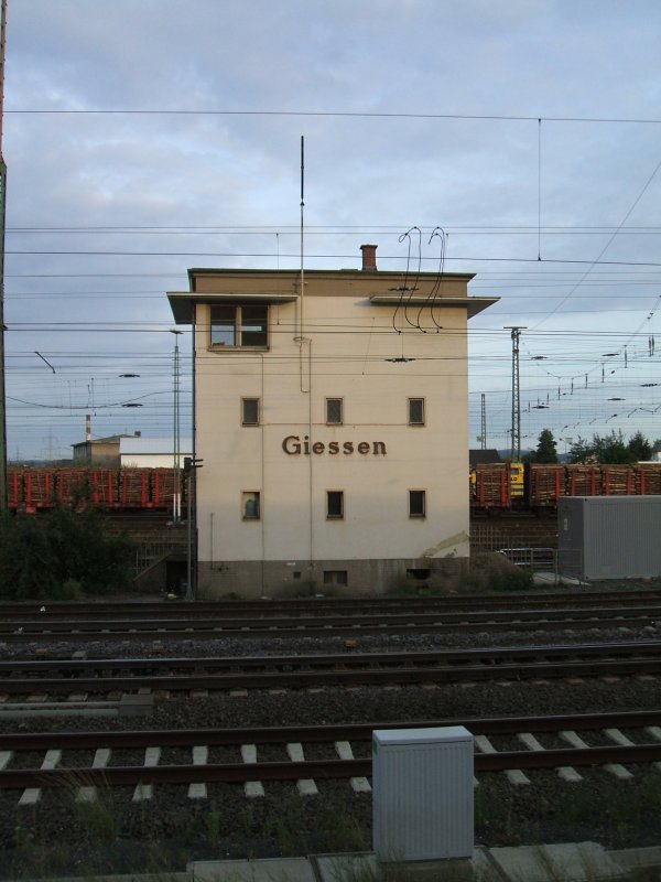 Gie�en 29.08.2007 (Stellwerk GL)  